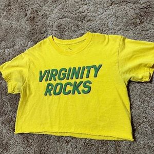 danny duncan virginity rocks cropped tshirt